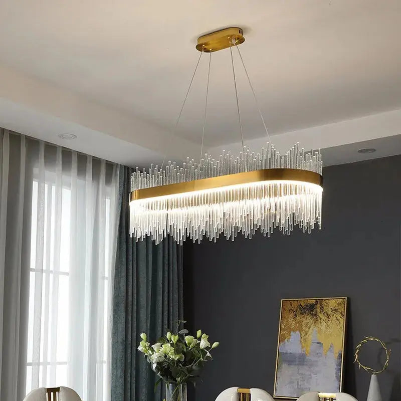 Modern LED Chandelier Dimmable — alternate product view 2