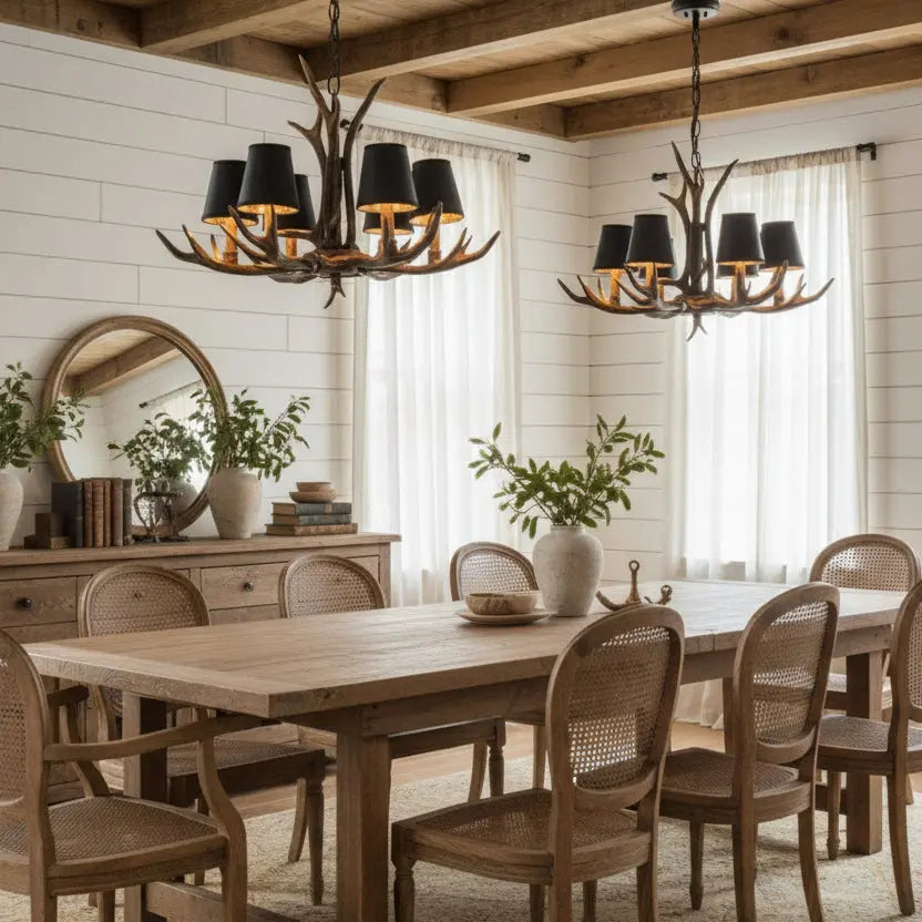 Retro Antler Chandelier — alternate product view 2