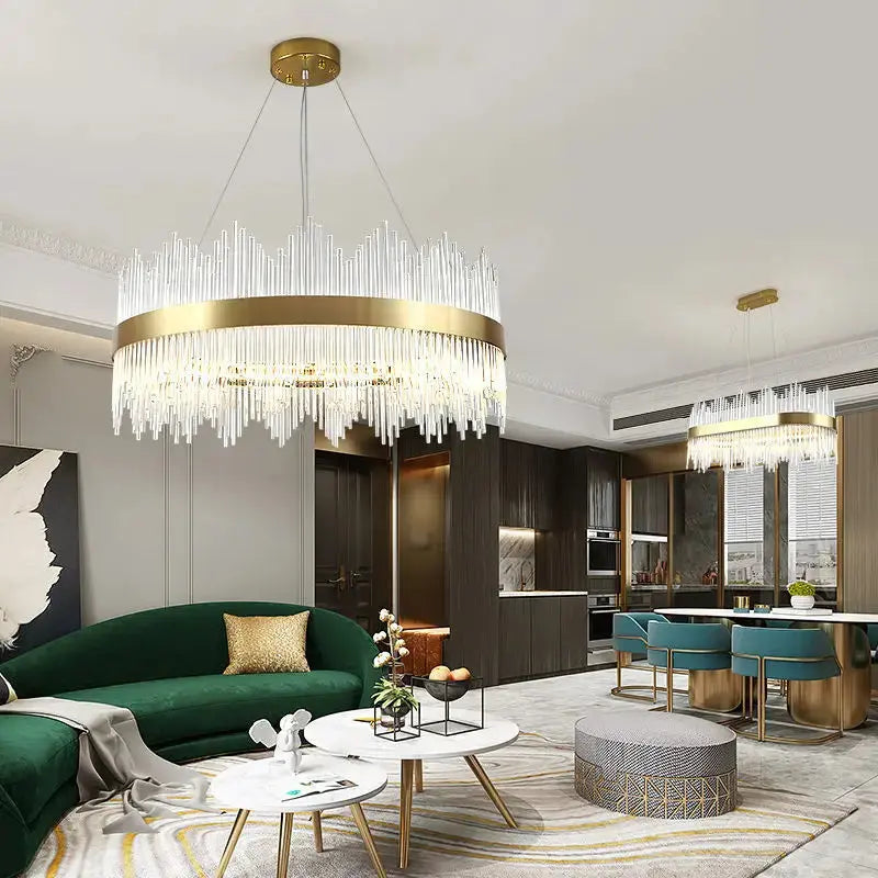 Modern LED Chandelier Dimmable — alternate product view 4