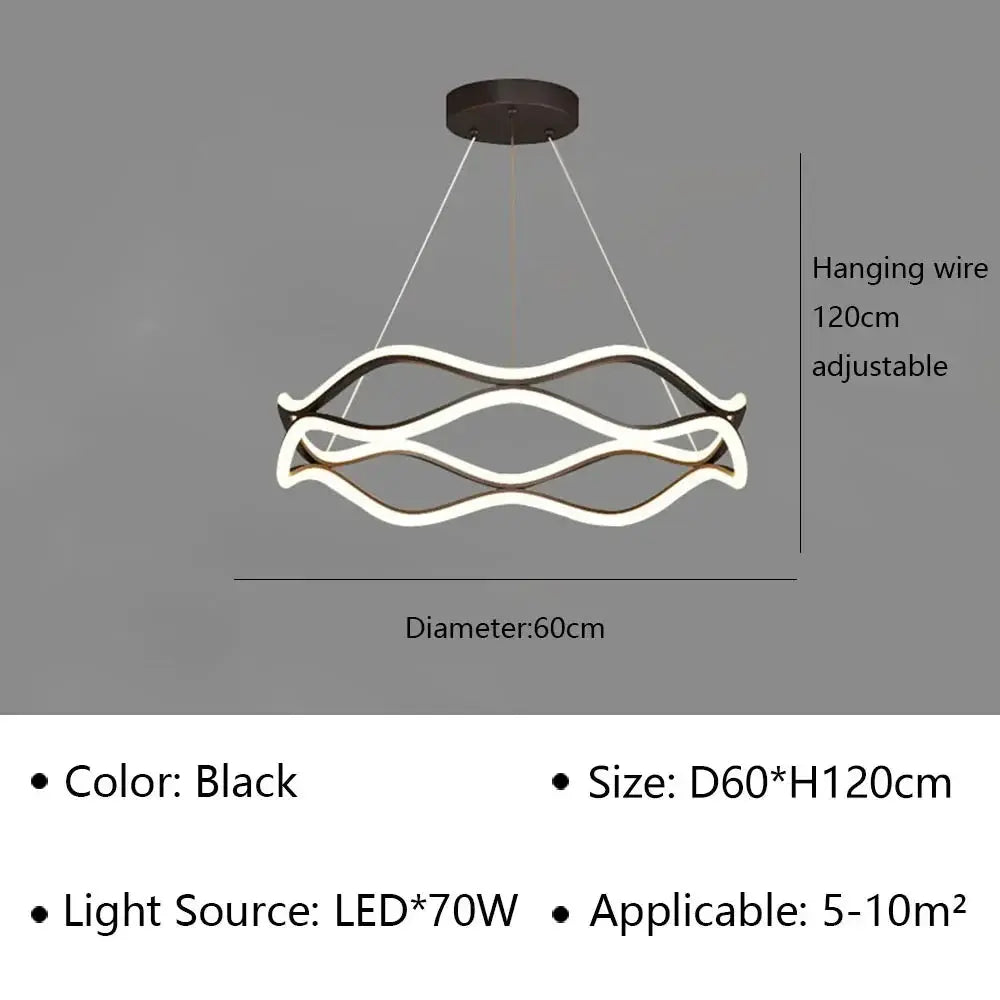 Luxury Ring Hanging Lamp — alternate product view 21