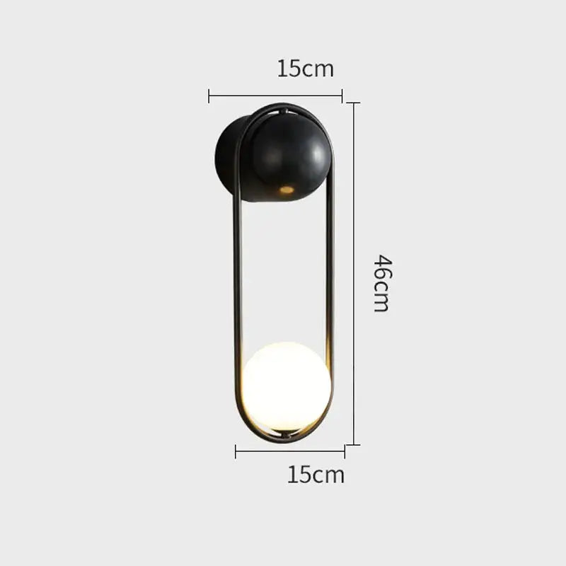Minimalist U-shaped Wall Lamp — alternate product view 10