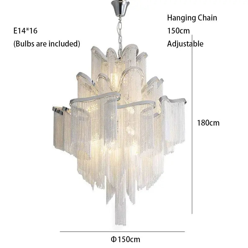 Tassels Hanging Lustres — alternate product view 10