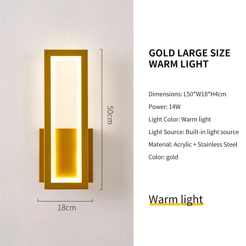 Waterproof Modern Porch Wall Light — alternate product view 8