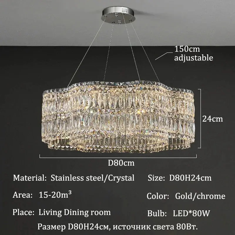 Modern Chandeliers Home Villa Decoration — alternate product view 7