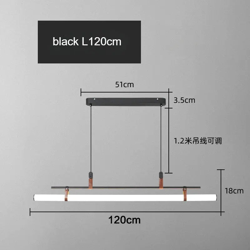 Nordic Minimalist Kitchen Island Lamp — alternate product view 7