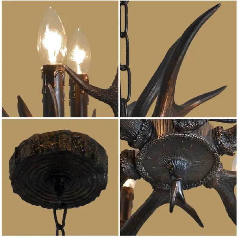 Retro Antler Chandelier — alternate product view 5