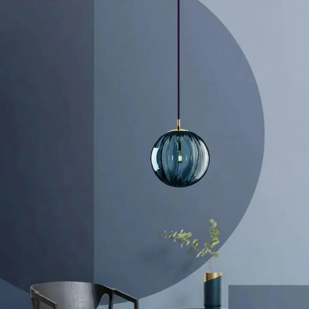 Modern Pendant Light Nordic Glass Ball — alternate product view 3