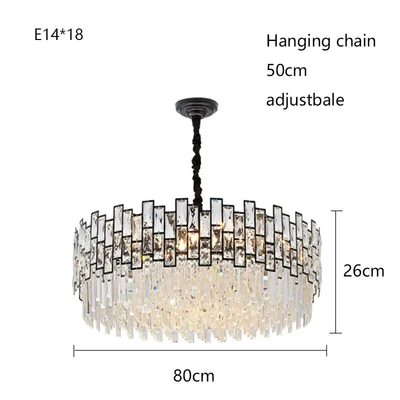 Postmodern Luxury Chandelier Suspend Lighting Fixtures — alternate product view 11