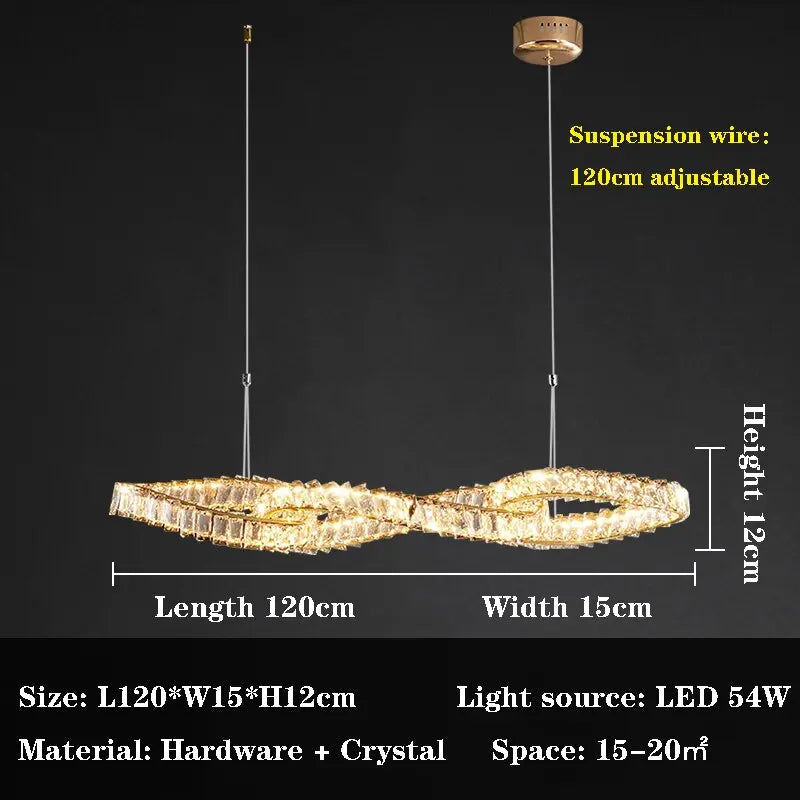Creative Bar Table Dining Room Chandelier — alternate product view 7