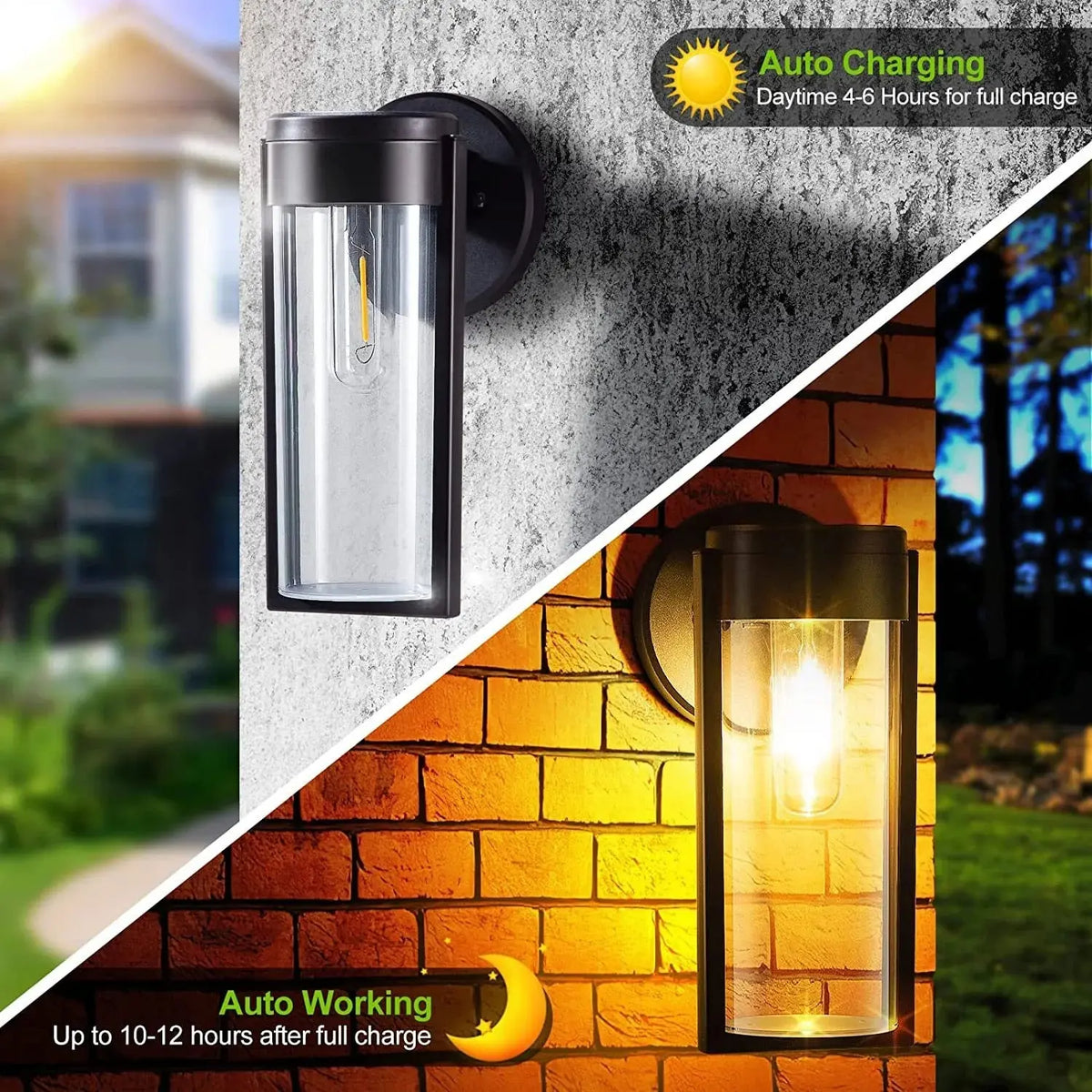 Solar Powered Wall Light — alternate product view 1