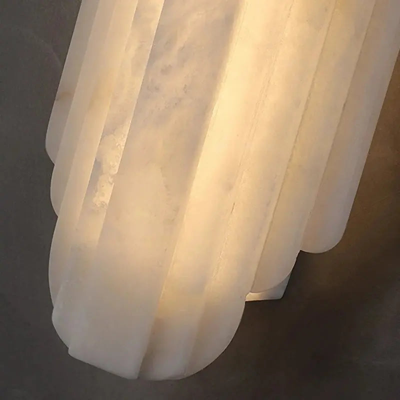 Luxury Wall Alabaster Designer Lamp — alternate product view 5