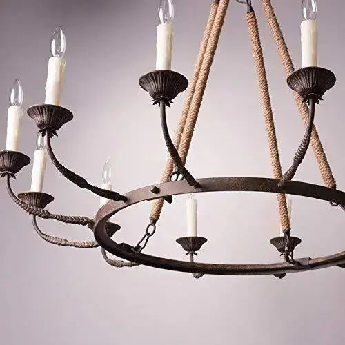 Country Style Rustic Chandeliers — alternate product view 3