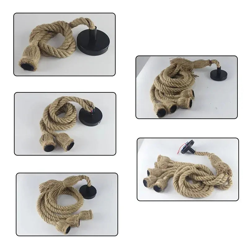 Rope Pendant Light — alternate product view 2