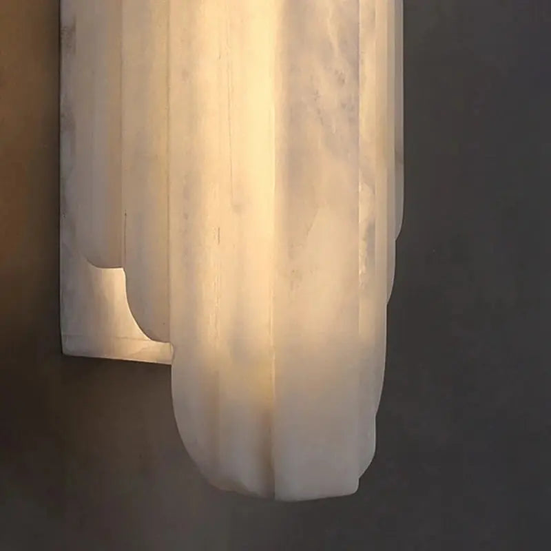 Luxury Wall Alabaster Designer Lamp — alternate product view 4