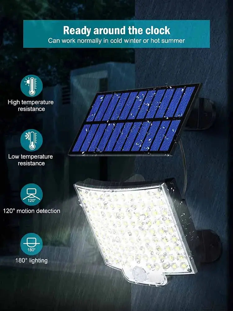 Outdoor Waterproof 106 LED Solar Light — alternate product view 4