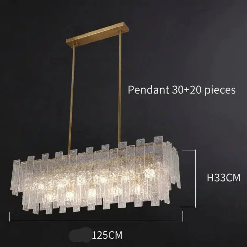Postmodern Nordic Crystal Chandelier — alternate product view 7