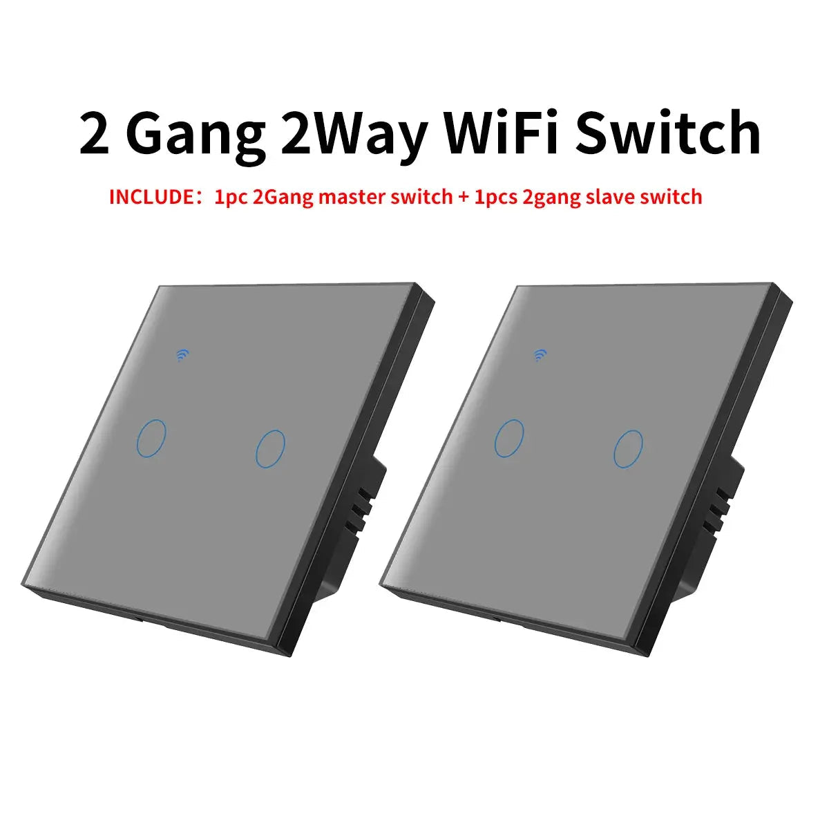 UK Wifi Smart Dual Switch — alternate product view 3