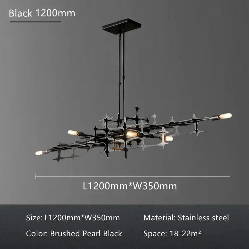 Luxury Chandelier Retro Industrial Lighting — alternate product view 7