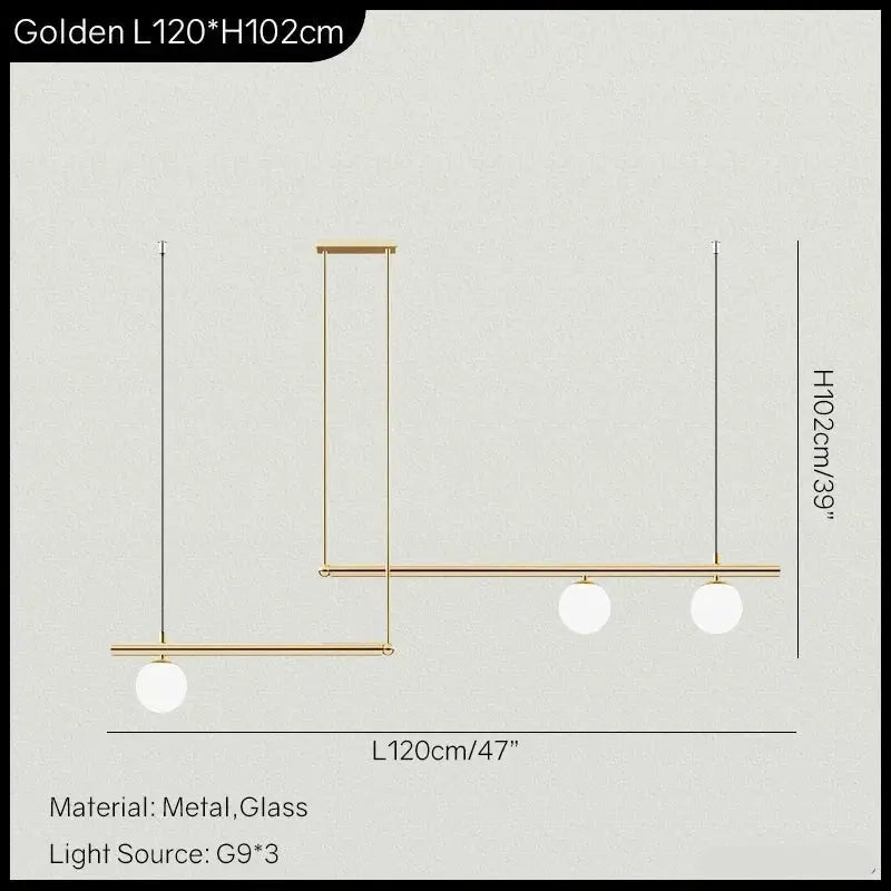 Minimalist Contemporary Hanging Light — alternate product view 8