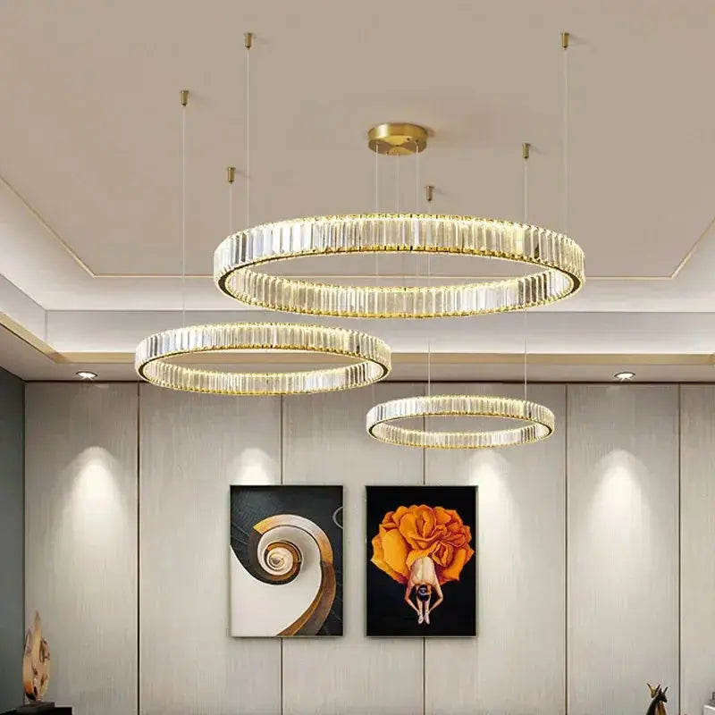 Modern Crystal Ceiling Lights — alternate product view 2