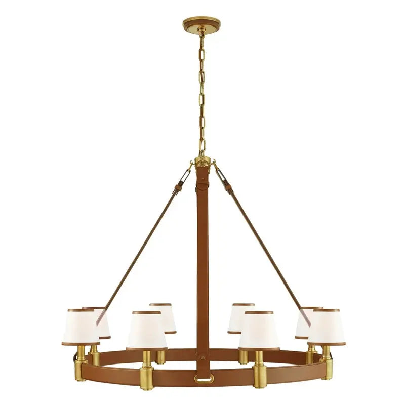 Fashionable Retro Copper Pendant Lamp — product view