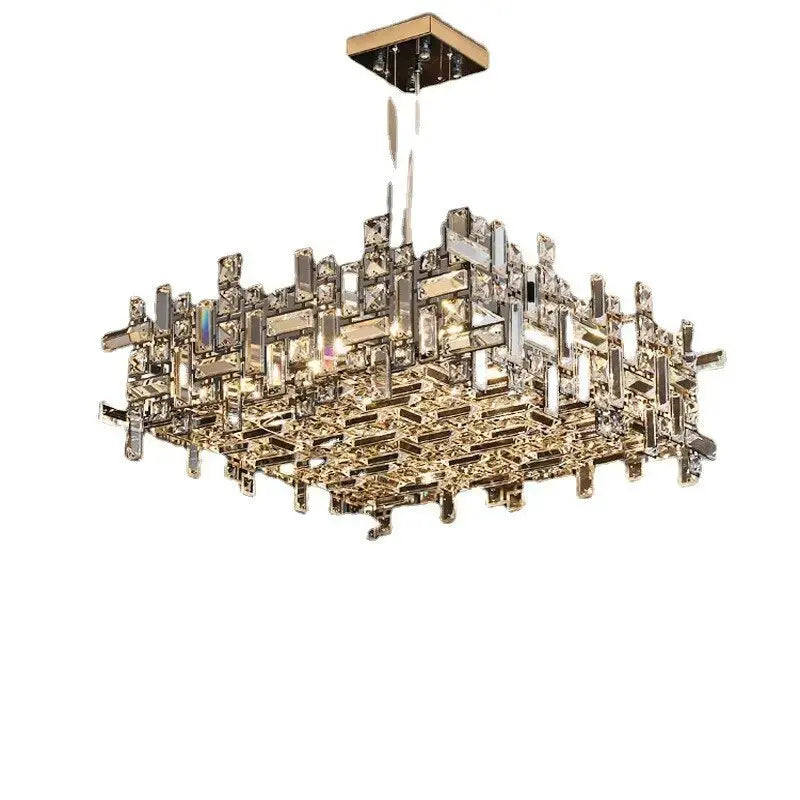 Luxury Villa Duplex Designer Chandelier — alternate product view 1