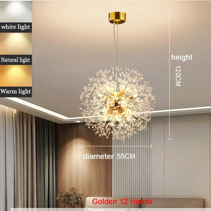 Apollo Unique Sphere Chandeliers — alternate product view 6