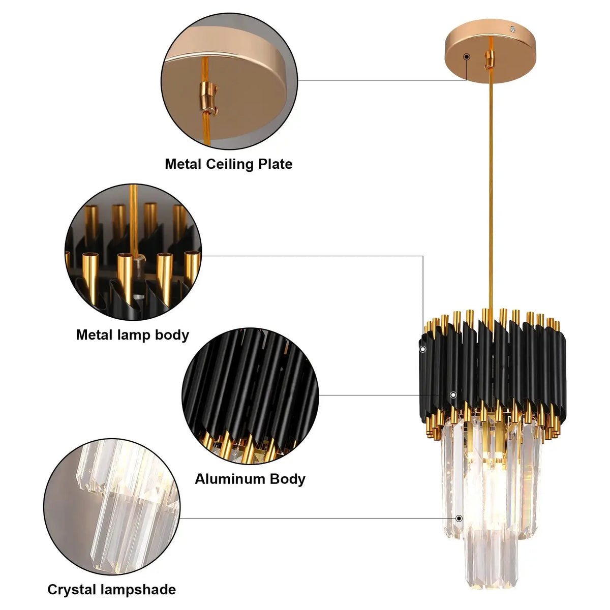 Nordic Crystal Pendant — alternate product view 14