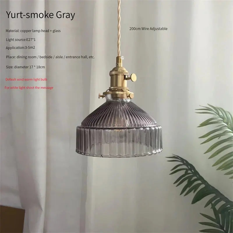 Green Glass Scandinavian Pendant Lights — alternate product view 21
