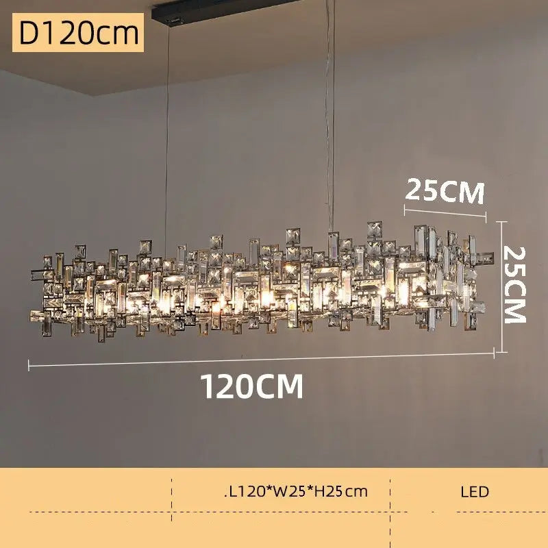Luxury Villa Duplex Designer Chandelier — alternate product view 8