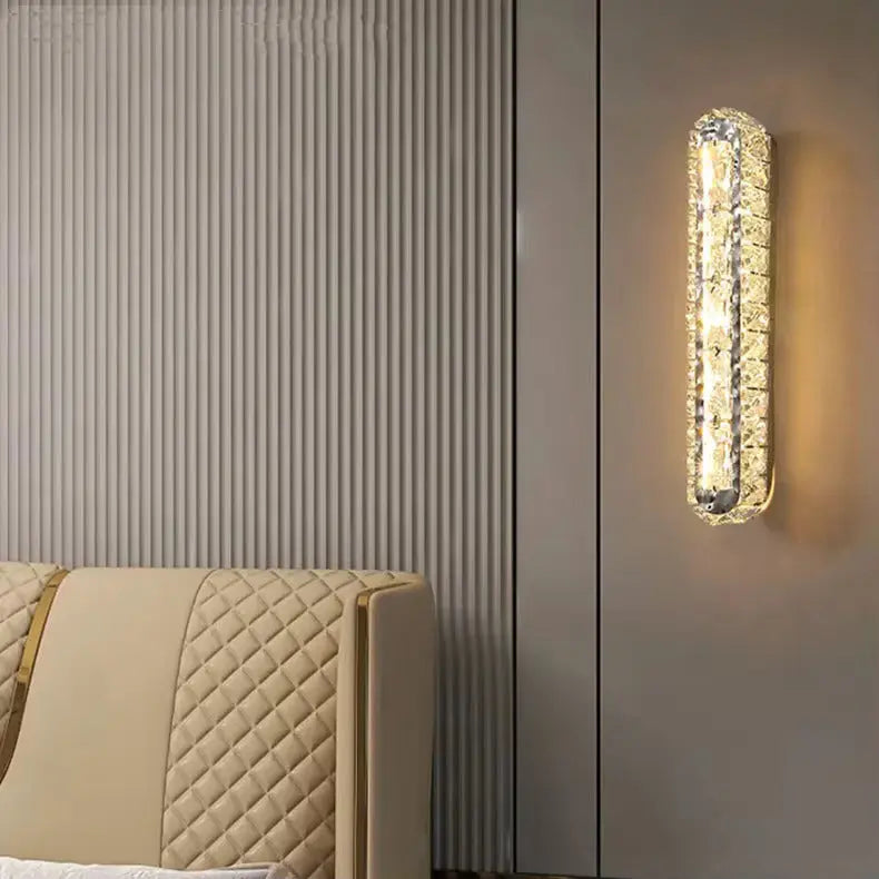 Modern K9 Crystal Wall Light — alternate product view 1
