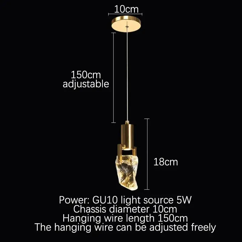 Crystal Staircase Chandelier with Irregular Drops — alternate product view 10