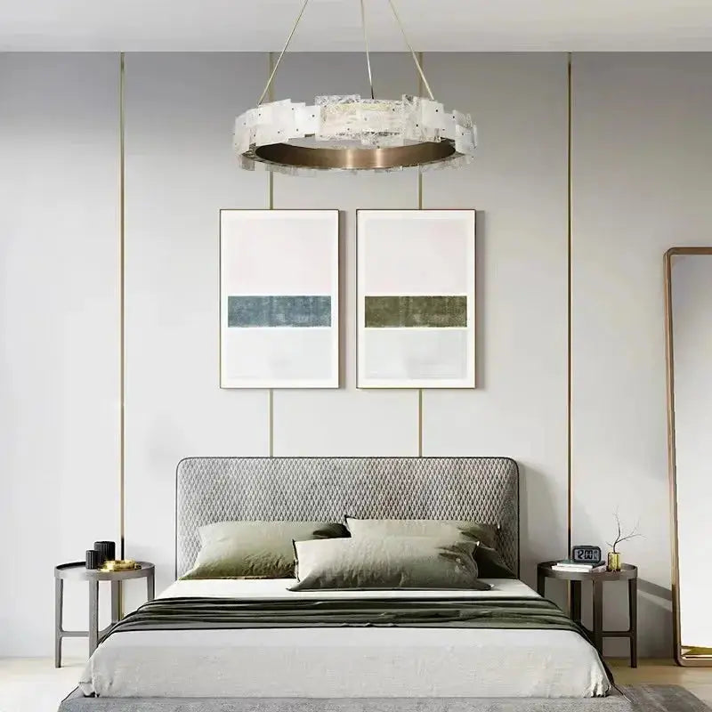 Cloud Glass Modern Chandelier — alternate product view 3