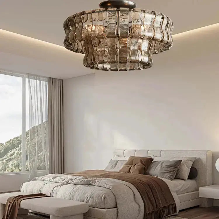 2026 Luxury Ceiling Modern Glass Chandelier — product view