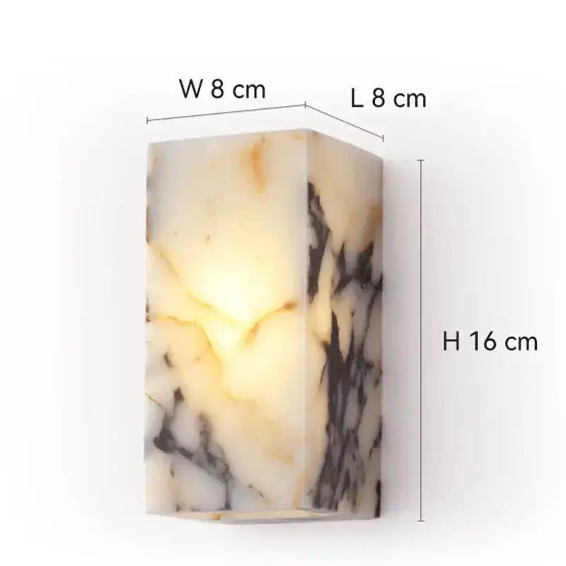 Luxury Black Marble Wall Sconce — alternate product view 6