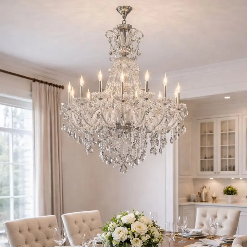 Modern Candle Chandelier — product view