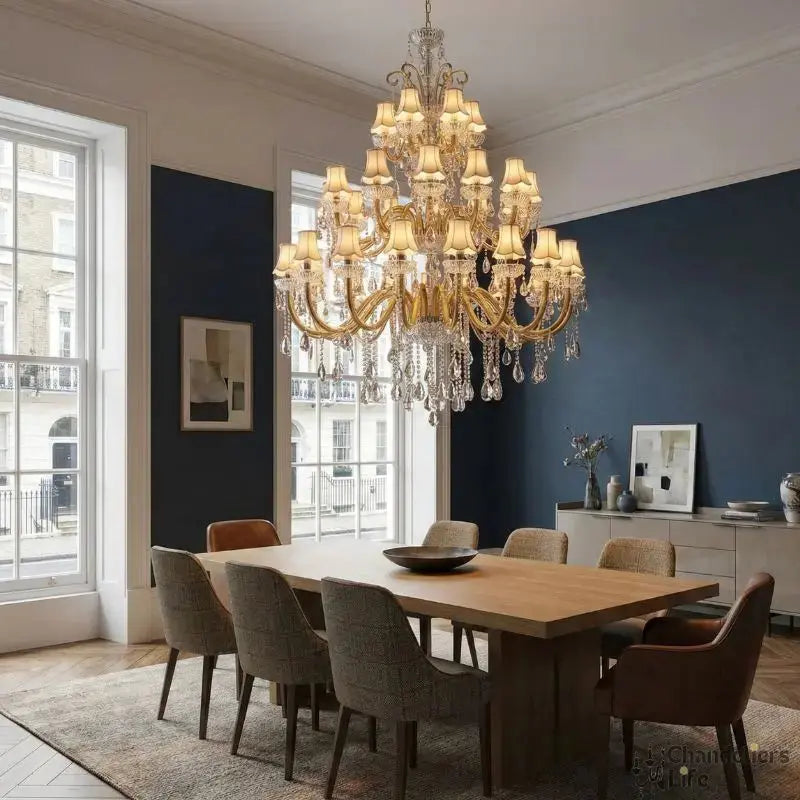 Banquet Hall Hallway Hotel Chandeliers — product view