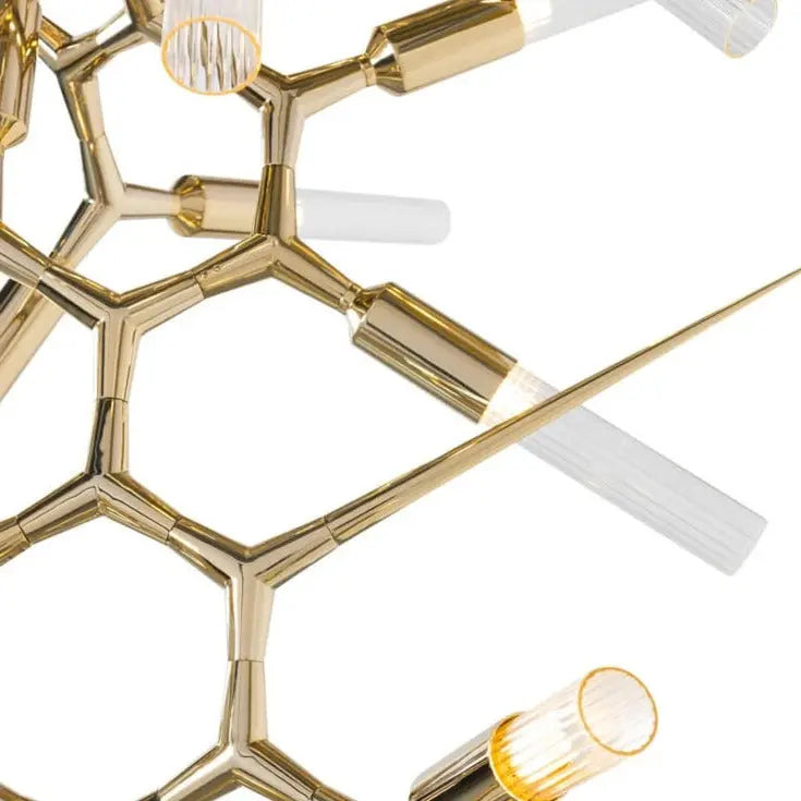 Elegant Lighting Sharp Chandelier — alternate product view 1