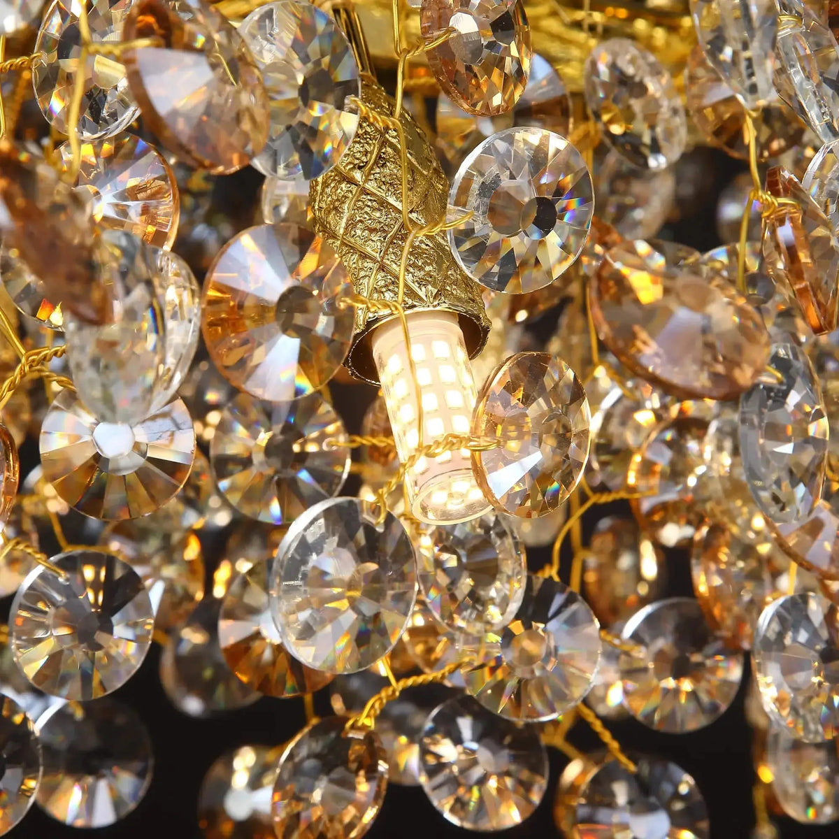 Modern Tree Branch Chandelier | Luxury LED Ceiling Light for Dining Room & Living Room — alternate product view 3