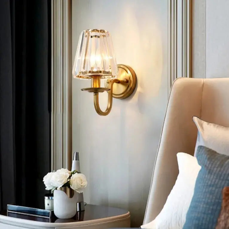 Nordic Crystal Iron Wall Lamp — alternate product view 7