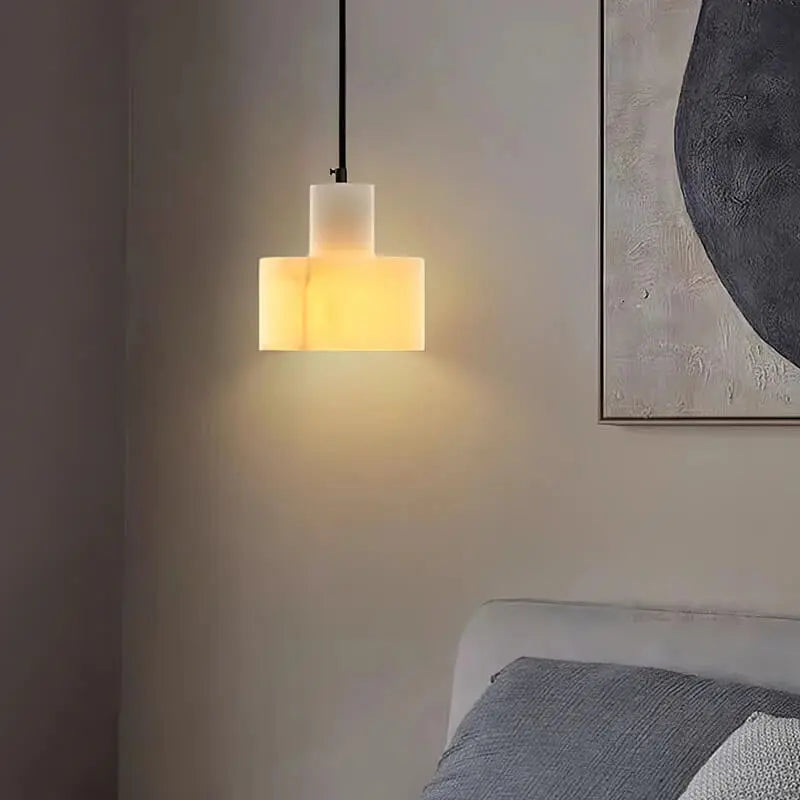 Decorative Alabaster Pendant Light — alternate product view 4