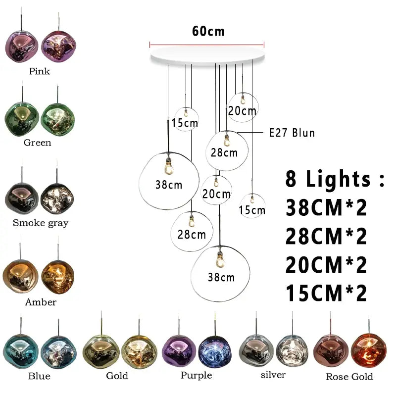 Nordic Lava Foyer Lighting — alternate product view 17