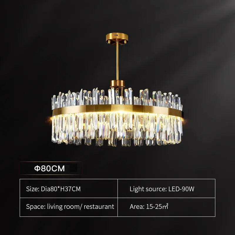 Modern Crystal Luxury Chandelier — alternate product view 10