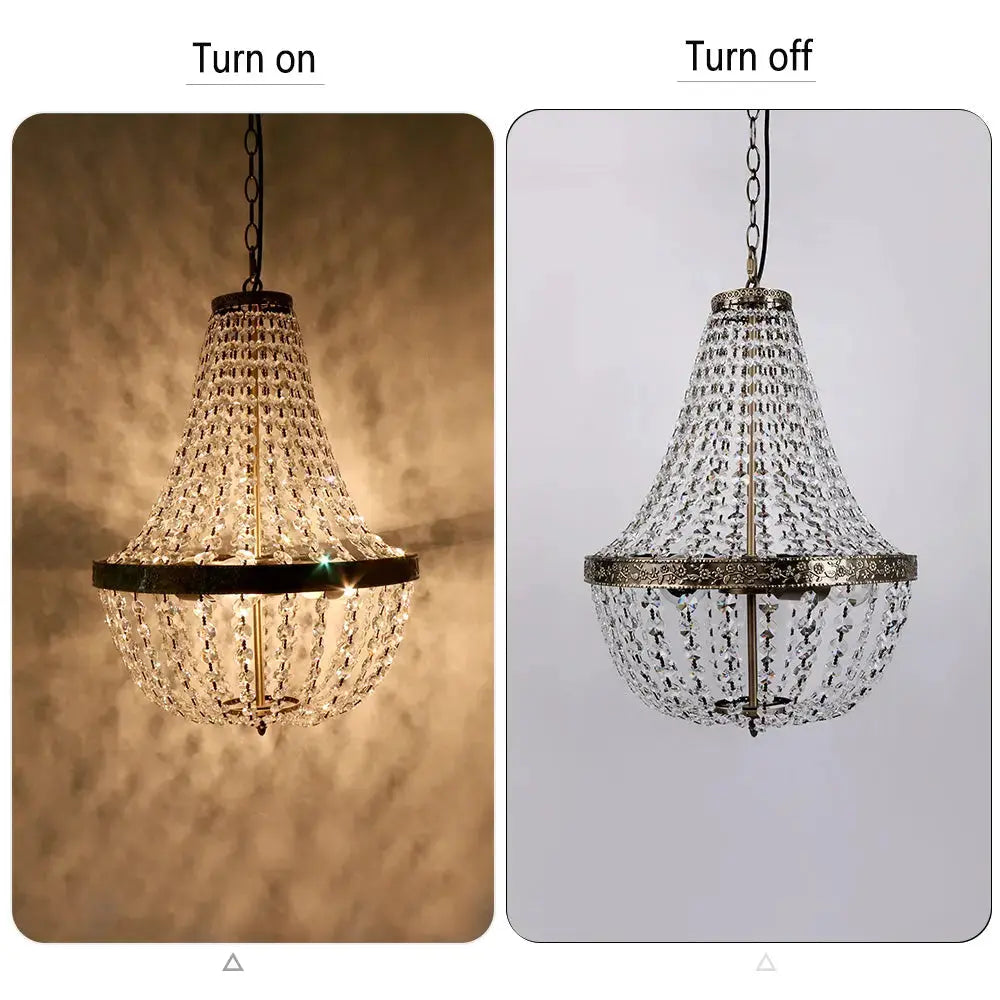 Modern Light Luxury Crystal Chandelier — alternate product view 11