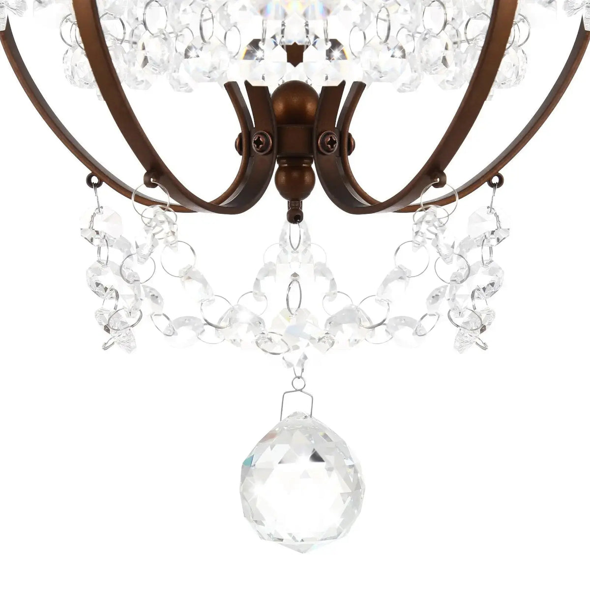 Unique Geometric Pendant Chandelier — alternate product view 3