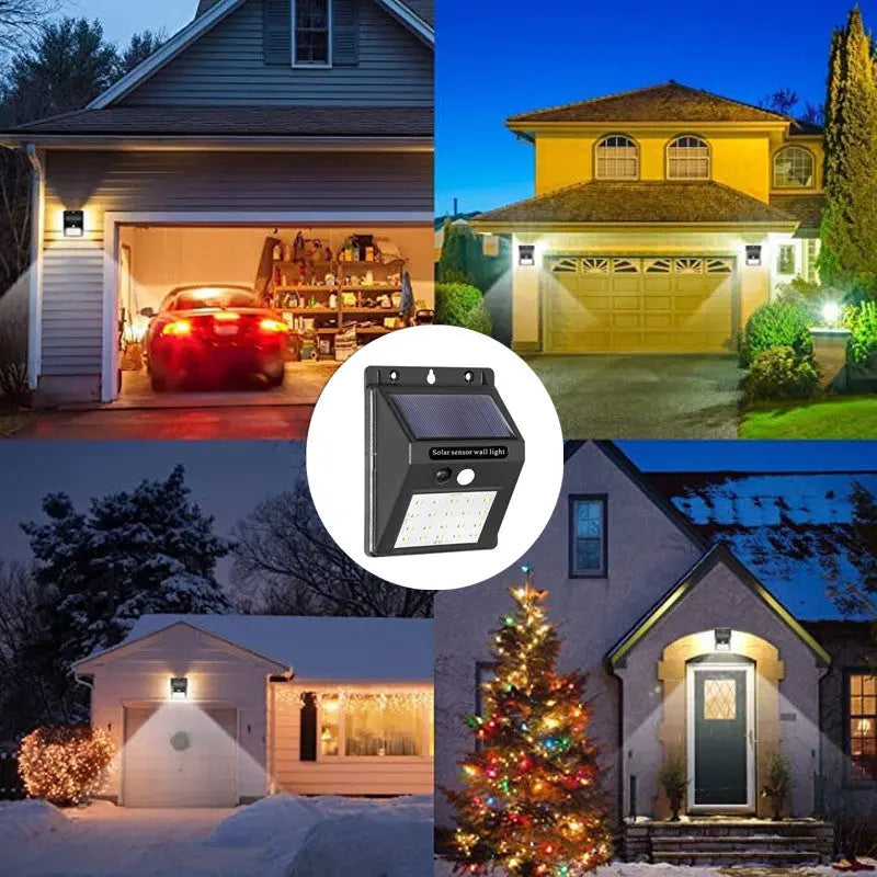 Solar Led Light Outdoor Lamp PIR Motion Sensor — alternate product view 9