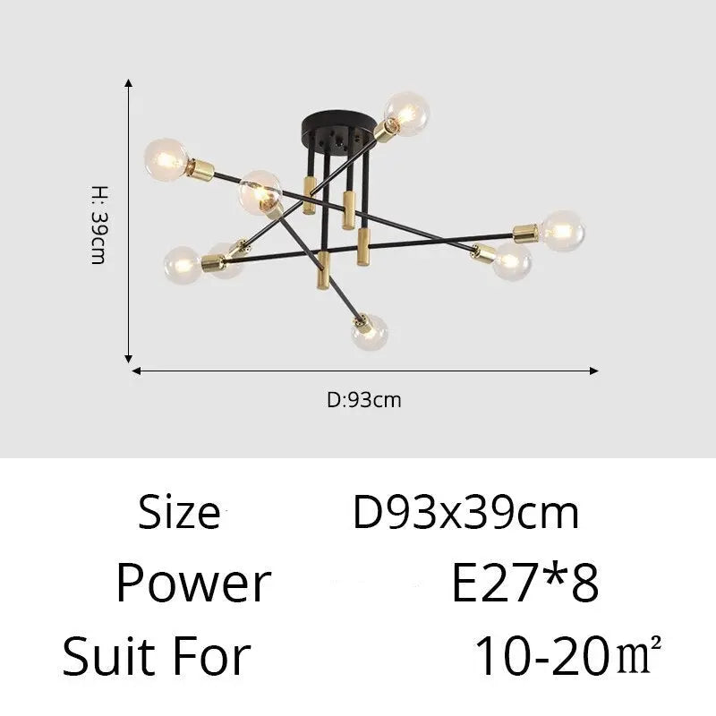 Scandinavian Pendant Fixture — alternate product view 4