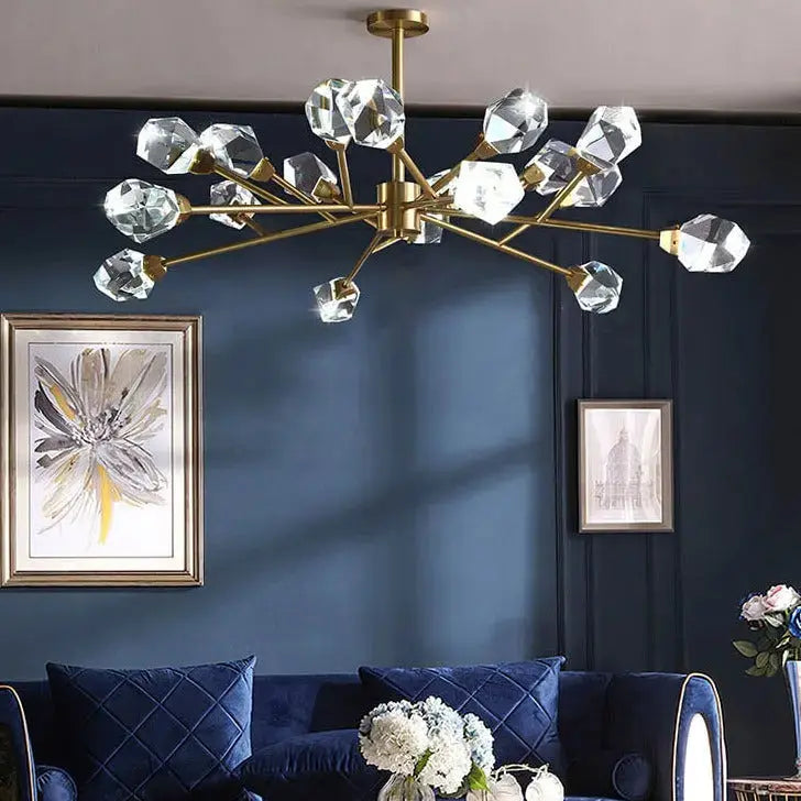 Cooper Luxury Crystal Modern Chandelier — alternate product view 7