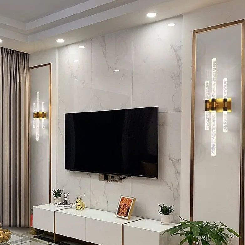 Modern Led Bubble Crystal Wall Lamp — alternate product view 10