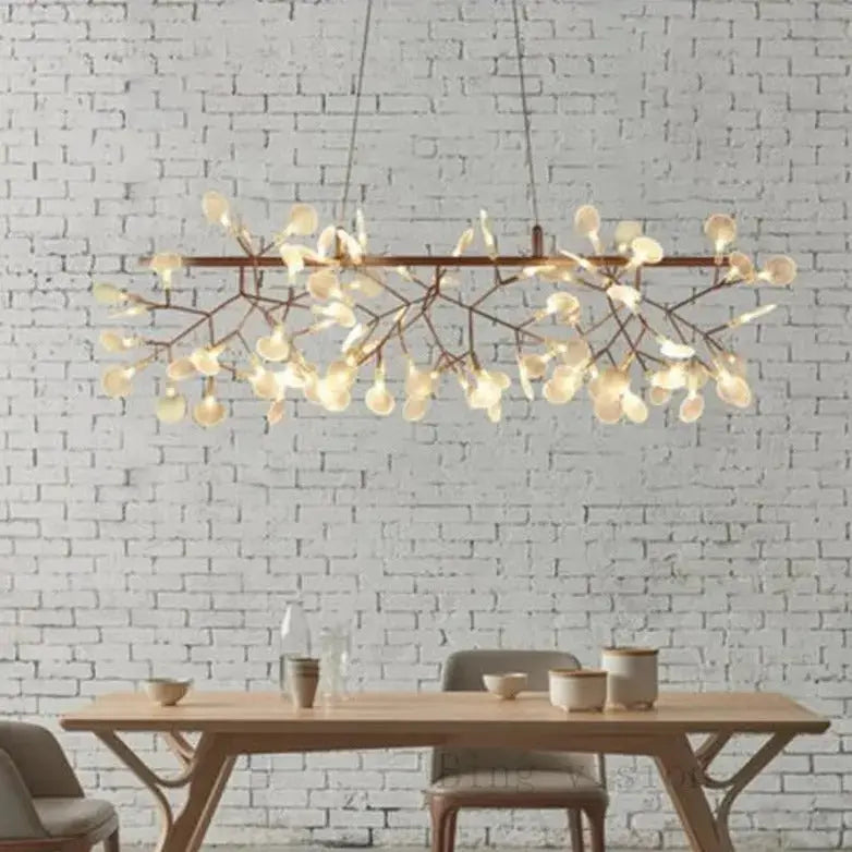 Designer Industrial Firefly Chandelier — alternate product view 10